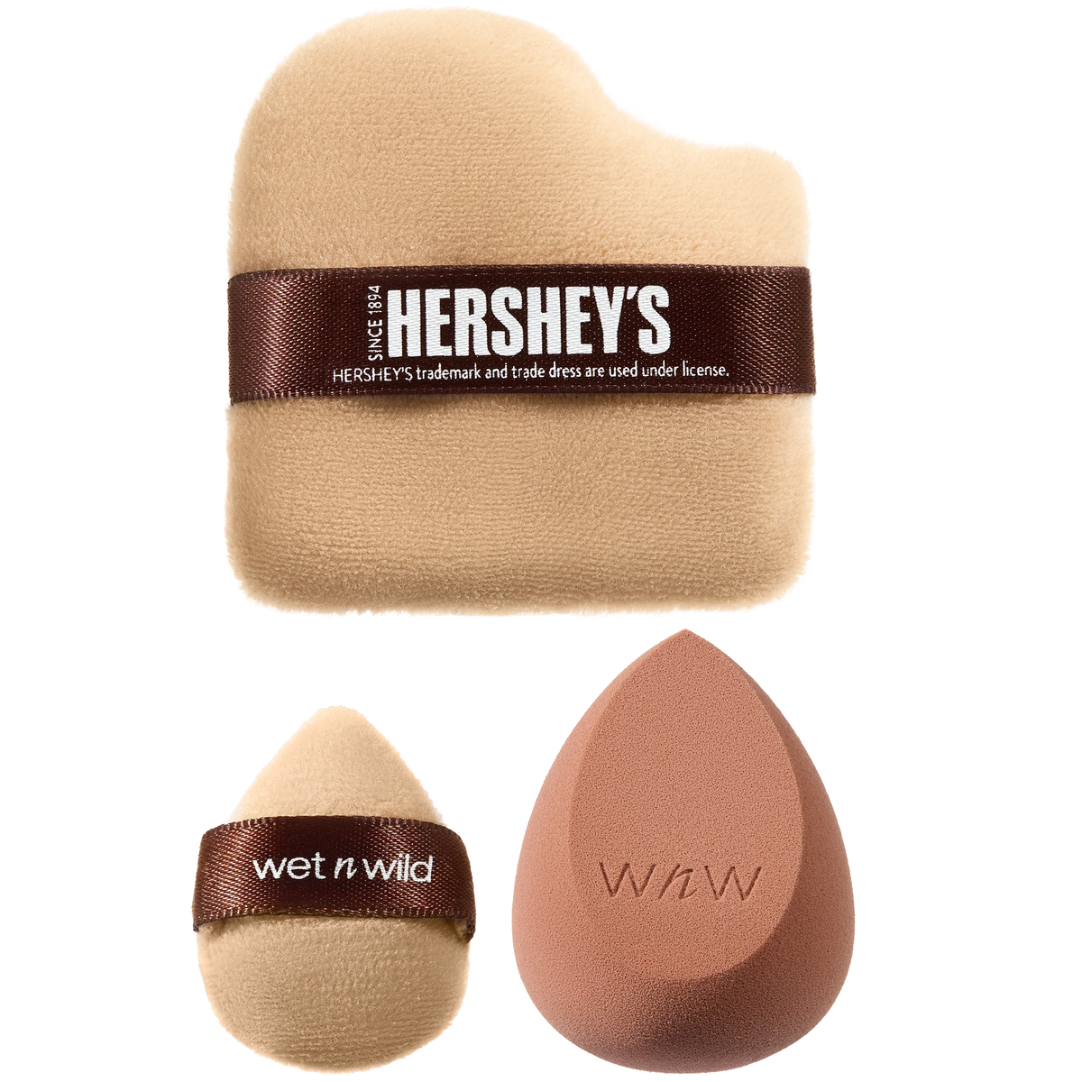 3-Piece Makeup Sponge and Puff Set